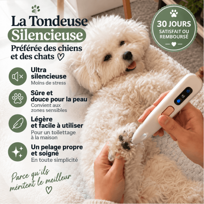 Tondeuse Anti-Nœuds Silencieuse