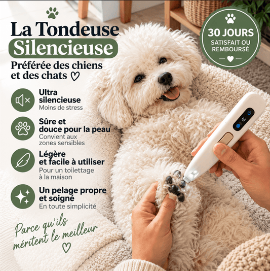 Tondeuse Anti-Nœuds Silencieuse